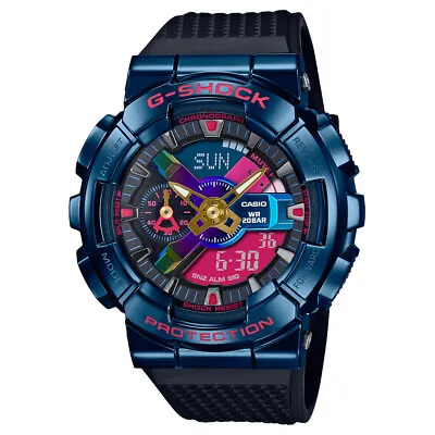 G-Shock City Nightscape Blue IP Rainbow Dial Limited Edition Watch GM-110SN-2A  • $599