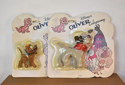 New Vintage 1988 Oliver And Company Tito &  Dodger Plush Sears Exclusive • $80
