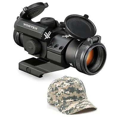 Vortex Optics Strikefire II 4 MOA Red Dot Sight And Free Hat Camo Digital Bundle • $199