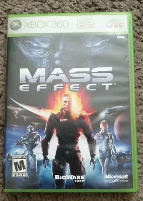 XBox 360 Mass Effect Trilogy Game 1 Game 2  & Game 3 All In Excellent Condition • $14