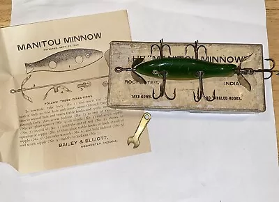 Manitou Minnow NIB With Paper And Wrench • $2000