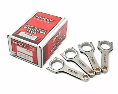 MANLEY H-BEAM CONNECTING RODS For SR20DET SR20 240SX S14 IN STOCK • $518