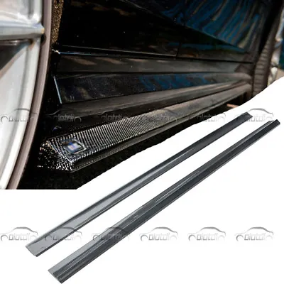 Carbon Fiber Side Skirts For 2008-2014 Mercedes Benz C Class W204 C63 Sedan AMG • $282.50