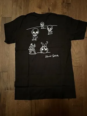 No Comply X Vans X Daniel Johnston Black T-shirt In Hand Size Small • $24.99