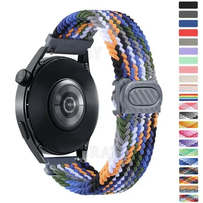 Quick Release 20 22mm Universal Braided Nylon Sport Loop Watch Band Wrist Strap • $5.69