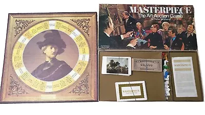 Vintage 1970 MASTERPIECE Art Auction Board Game Parker Bros 100% COMPLETE  • £43.42