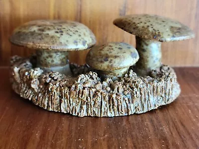 Handmade Pottery Mushrooms Sculpture*Signed* • $18