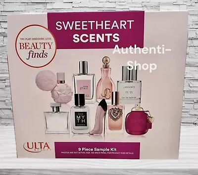 Ulta Beauty Sweetheart Scents 9 Piece Fragrance Sample Set For Women 2024 • $47.49