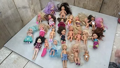 Joblot Of Mini Dolls Barbie Etc  • $27.98