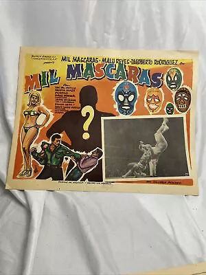 Wrestling Mask Mil Máscaras • $40