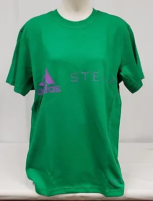 Brand New Womens Adidas Stella McCartney Short Sleeve Shirt -M • $45