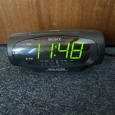 Sony Dream Machine Dual Alarm Clock AM/FM Radio ICF-C490 • $29.99