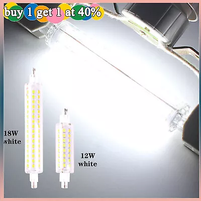 R7s LED Replaces Bulb 78MM & 118MM 12W 18W Security Flood Halogen Light Bulbs • £4.11