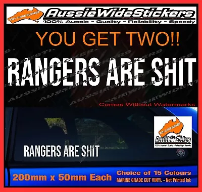 For Toyota HILUX Stickers Accessories Ute 4x4 MX Funny Decal ARE SH*T 200mm • $6.90