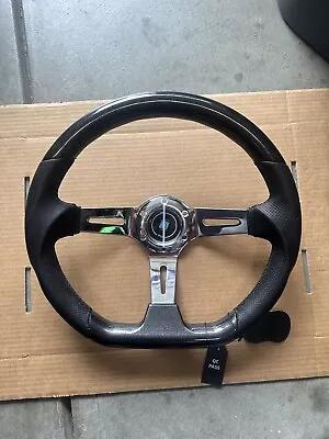 350mm Deep Dish Steering Wheel - Fit 6 Hole Hub Like Vertex Nardi NRG Grip • $199.99