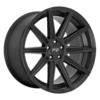 20x10.5 Niche M242 TIFOSI MATTE BLACK Wheel 5x112 (40mm) • $134.90