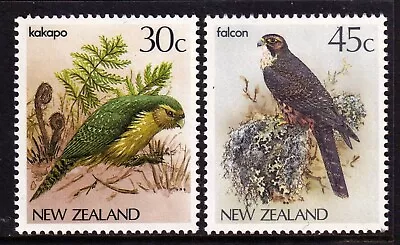 New Zealand 1982 Native Birds Complete Mint MNH Set SC 766-767 • $0.99