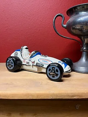 1971 Indy 500 Race Car Ceramic Whiskey Decanter 13X5X6  Near Perfect Open Wheel • $205