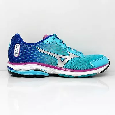 Mizuno Womens Wave Rider 18 410656 5Z5E Blue Running Shoes Sneakers Size 10.5 • $35.24