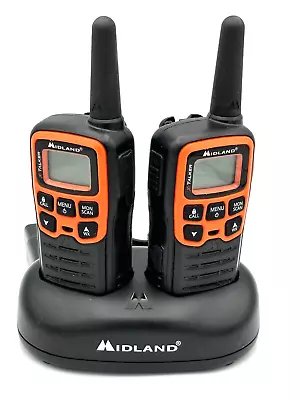 Midland X-Talker T51VP3 T51A 22-Channels Two-Way Radio Walkie Talkies & Charger • $29.99