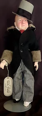 Vintage Effanbee W.C. Fields Doll 17  Centennial Ltd Ed 1980 W/Tag NO BOX. *READ • $21.95