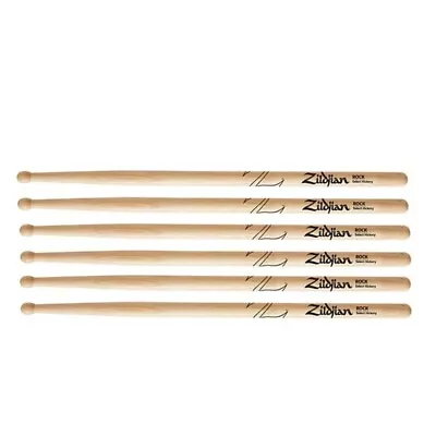 Zildjian Drumsticks Select Hickory Series Rock - 3 Pairs • $85