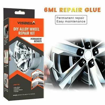 $26 • Buy Visbella DIY Alloy Wheel Repair Adhesive Kit Rim Surface Damage Car Auto Rim Den