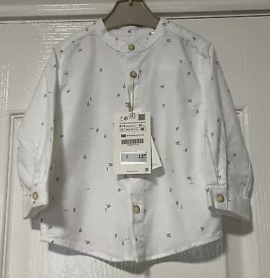 Bnwt Zara Shirt Age 9-12 Months • £5.99