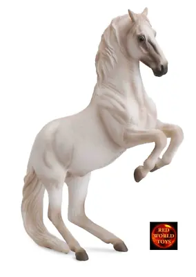 Lipizzaner Grey Stallion Horse Toy Model Figure By CollectA 88518 Brand New • £13.50