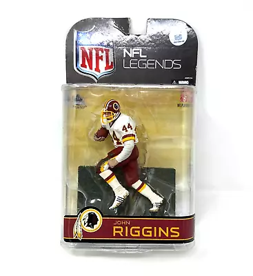 John Riggins McFarlane NFL Legends Series 5 VARIANT Redskin White Uniform Figure • $44.99