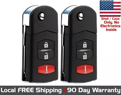 2x New Keyless Entry Remote Control Key Fob Case Shell For Mazda - CC43-67-5RYC • $17.95