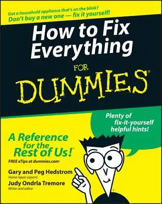 How To Fix Everything For Dummies • $4.96