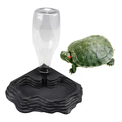 Reptile Water Dispenser Automatic Amphibians Water Bowl Terrarium Waterfall • $24.79