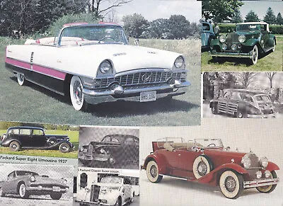 62 LOT PACKARD Cars (& One Truck) Nice Variety Of Magazine Clips From USA Mags • $4.99