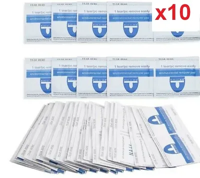 £1.99 • Buy  UV Gel Cleanser Wipes Prep Wipe Alcohol Gel Polish Nail Wrap No Residue X10