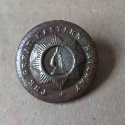 THE GREAT EASTERN RAILWAY Uniform Button 20mm Antique Railwayana Collectable • £11.50