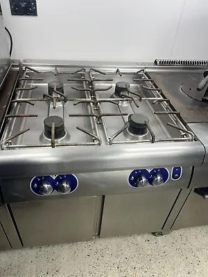 Bonnet 4 Burner Hob Oven Range Cooker Natural Gas Ambient Storage • £995