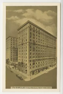 NY Postcard View Of The Barclay Building - New York City C1915 Vintage G1 • $1.24