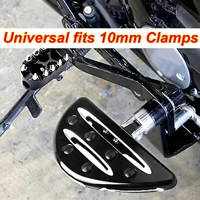 Rear Passenger Floorboards Floor Boards Foot Pegs For Harley Softail Motorcycle • $49.77