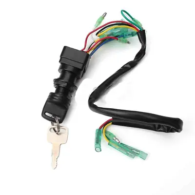Ignition Key Switch Assembly For Yamaha Outboard Control Box 703-82510-43-00 • $19.99
