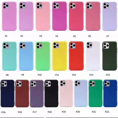 $10.99 • Buy IPhone Case For 12 Pro/11 Pro Max/SE 2 X/XS XR 7/8 Plus Soft Silicone Shockproof
