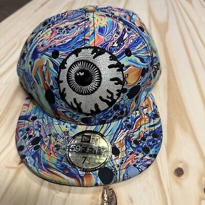 MISHKA Keep Watch All Over Space Tie Dye New Era Fitted Hat Cap 7 1/2 • $65