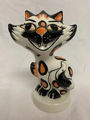 LORNA BAILEY Ltd Ed Cat Art Deco Porcelain Figurine Retired Rare Collectible • £129.99