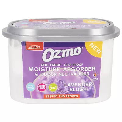 Ozmo Moisture Absorber With 3-in-1 Odour Neutraliser And Active Granules -400g • £1.99