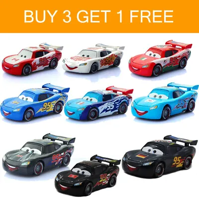 1:55 Toy Vehicle Lightning Car Model Gift Diecast Set For Kids McQueen Loose • £5.51