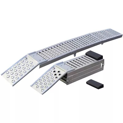 Larin dual purpose steel folding ramps pickup truck trailer ATV loading car new • $140