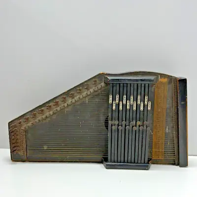Vintage Oscar Schmidt Zimmerman Autoharp #73 12-Bar/37 String Untested • $50