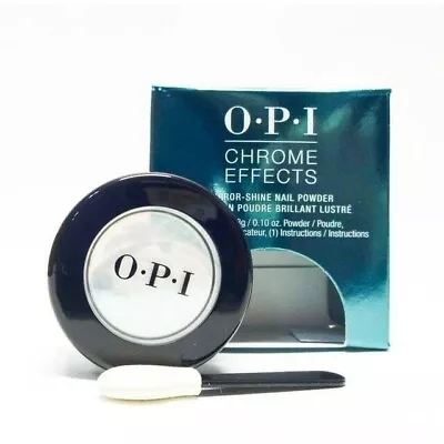 OPI Chrome Effects Mirror Shine Nail Powder CP004 - Blue  Plate  Special 0.1 Oz • $16.99