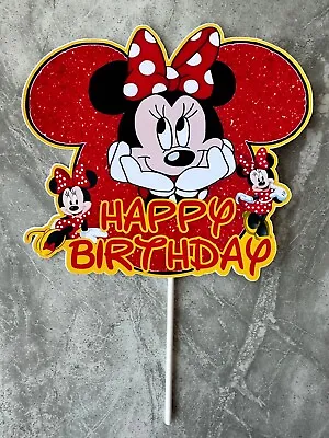 Minnie Mouse Cake Topper Decoration • £3.70