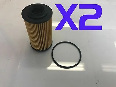 2X Oil Filter Suits R2605P HOLDEN COMMODORE VZ ALLOYTEC172 3.6L 6CYL Petrol 2006 • $18.40